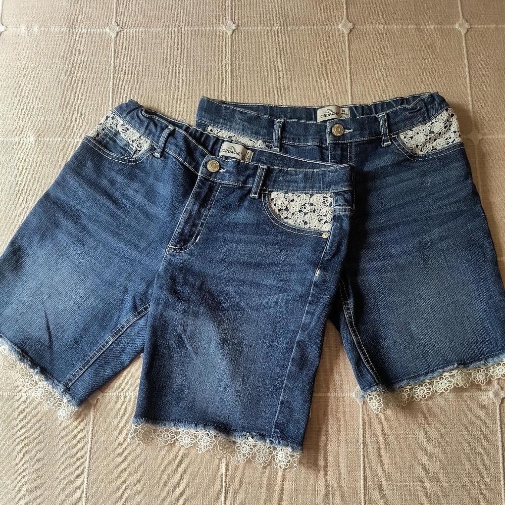 Pair of Lacey Jordache Jean Shorts 14